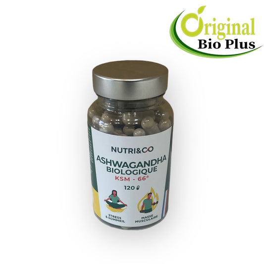 ASHWAGANDA BIOLOGIQUE  NUTRI&CO