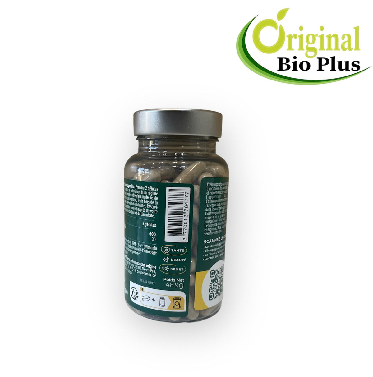 ASHWAGANDA BIOLOGIQUE  NUTRI&CO