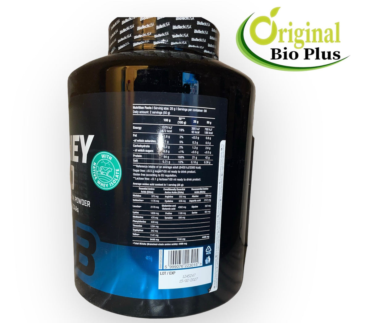 ISO WHEY ZERO (goût chocolat).